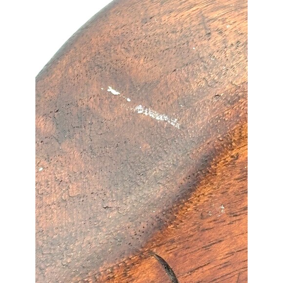 Vintage Wooden Elephant Cigarette Case Hand Carved Holder Storage Hinged - Picture 14 of 16